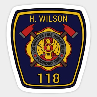 Station 118 LAFD Badge | 911 Hen Wilson Sticker